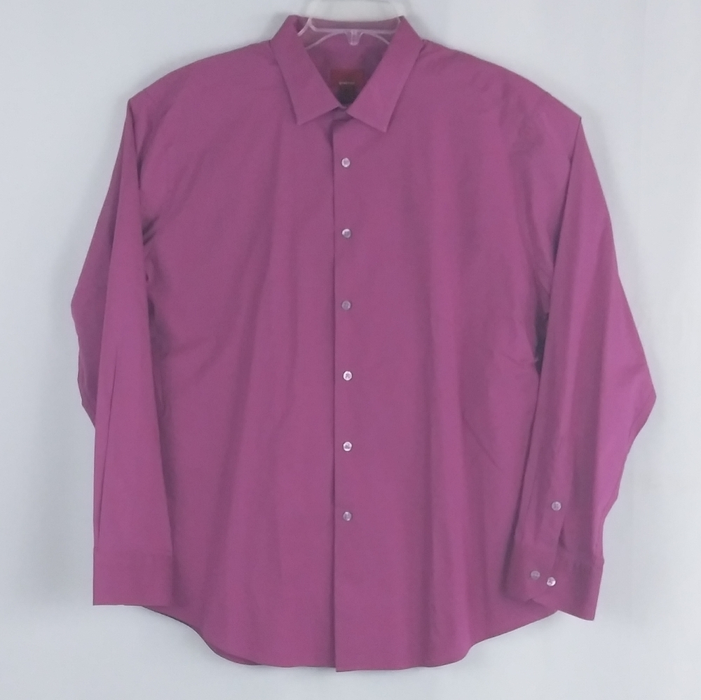 Alfani slim fit purple shirt men's size XL